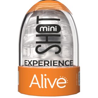 Alive Experience Mini Shot Masturbator - Transparent