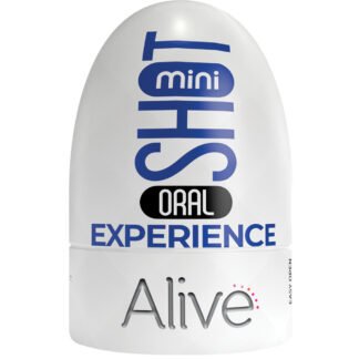 Alive Experience Oral Mini Shot Masturbator - Flesh