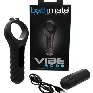 Bathmate Vibe Edge Glans Tickler - Black