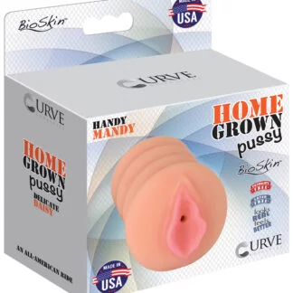 Curve Toys Home Grown BioSkin Handy Mandy - Vanilla