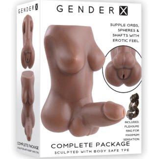 Gender X Complete Package Multi Function Stroker - Dark