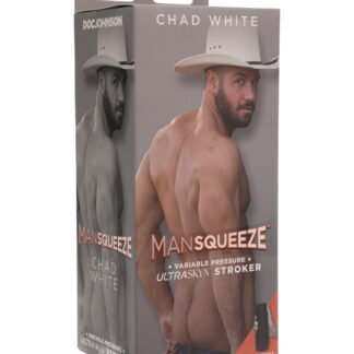 Man Squeeze ULTRASKYN Ass Stroker - Chad White