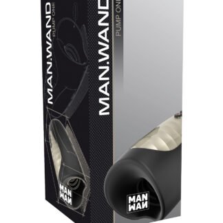Man Wand Pump One Masturbator-  Black
