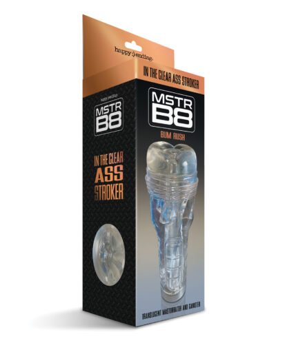 MSTR B8 In the Clear Anal Stroker - Clear