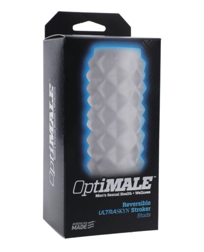 OptiMale 2 Way Strokers  Studs- Clear