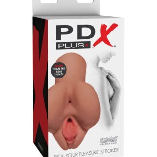 PDX Plus Pick Your Pleasure Stroker - Tan