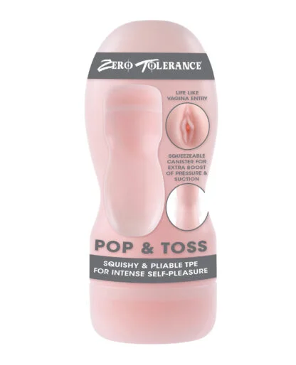 Zero Tolerance Pop & Toss Stroker - Light