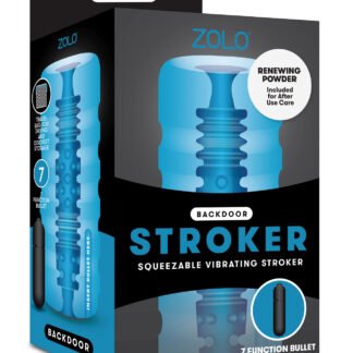 ZOLO Backdoor Squeezable Vibrating Stroker