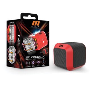 Blush M for Men SlamBox Thrusting & Rotating Stroker - Red