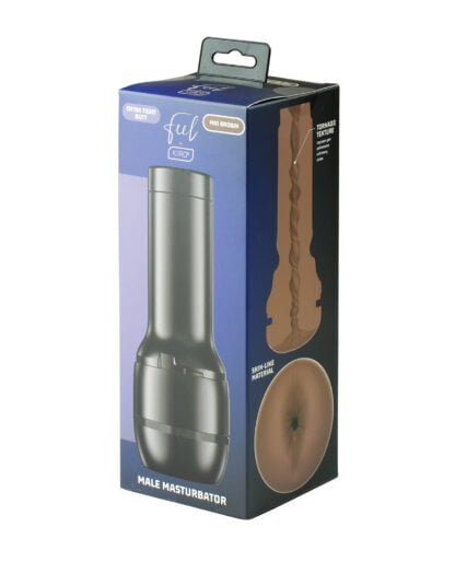 Kiiroo Feel Generic Extra Tight Anal Stroker - Mid Brown